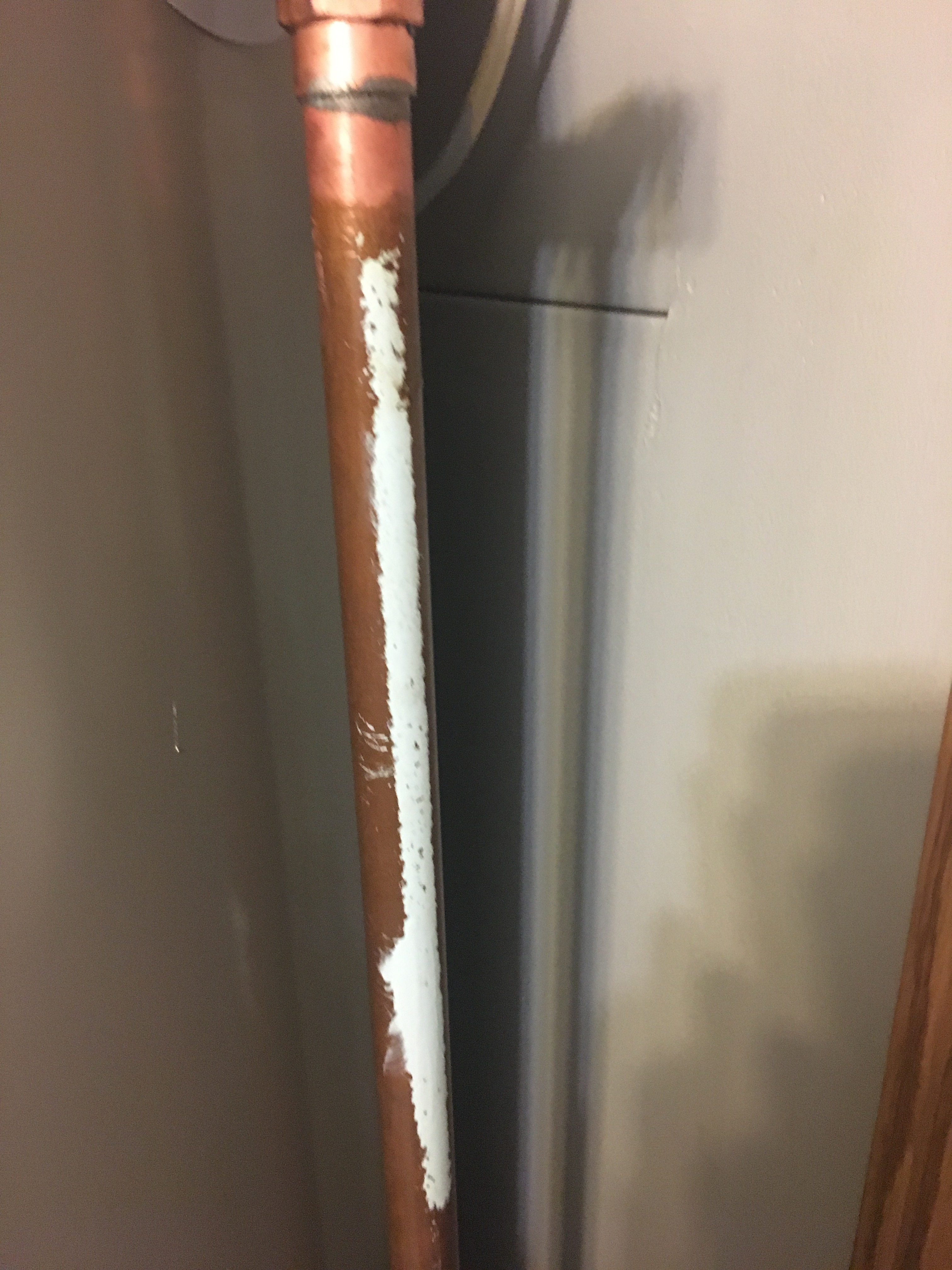 Can copper pipes be painted?
