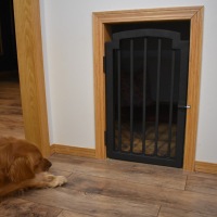 Our New Custom Dog Gate is Installed!